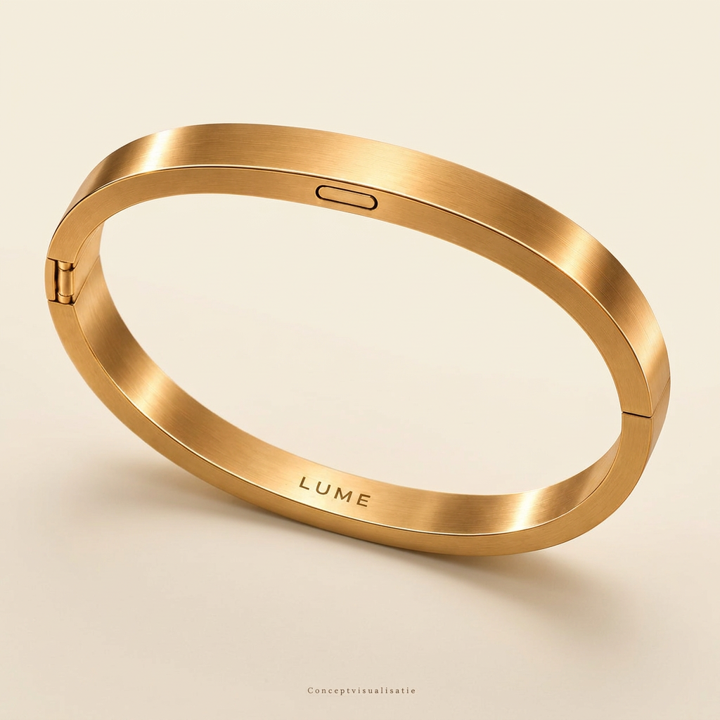 LUME-armband afgestemd op de productmedia